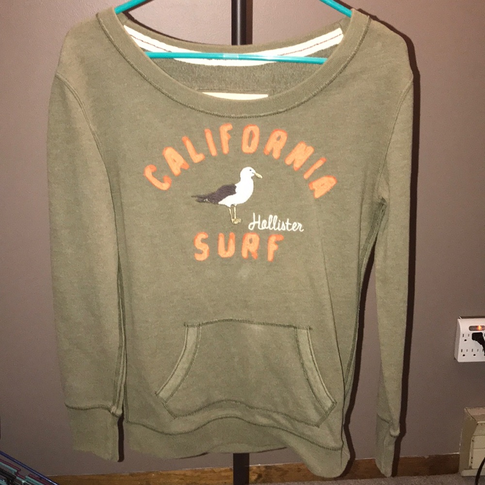 Hollister off the shoulder sweater